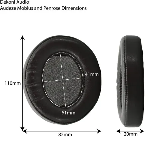 Dekoni Audio Choice Suede for Audeze Mobius & Penrose
