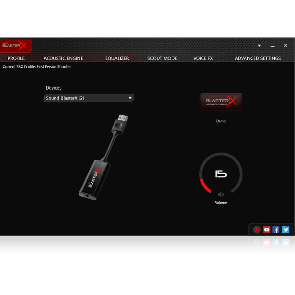 Creative Sound BlasterX G1