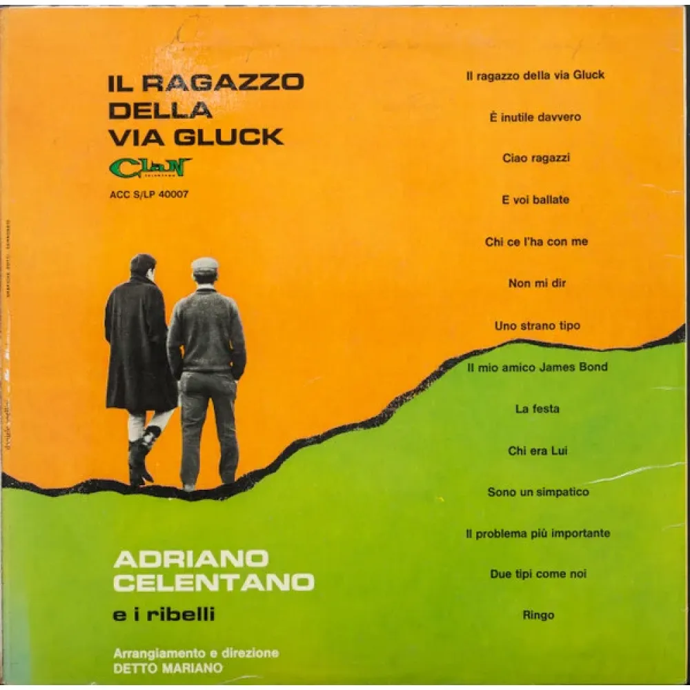 Adriano Celentano – Il Ragazzo Della Via Gluck - Clan Celentano LP