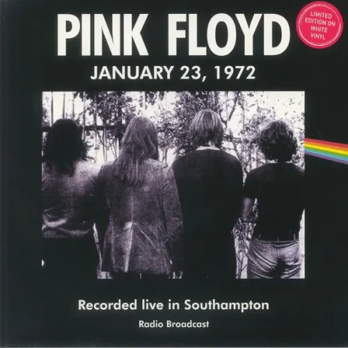 Pink Floyd – Recorded Live In Southampton January 23 1972 - White - LP