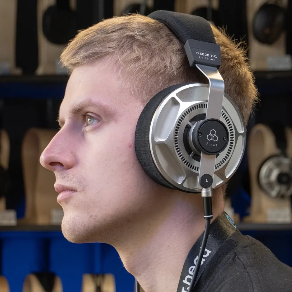 Final Audio D8000 DC Pro Edition Silver