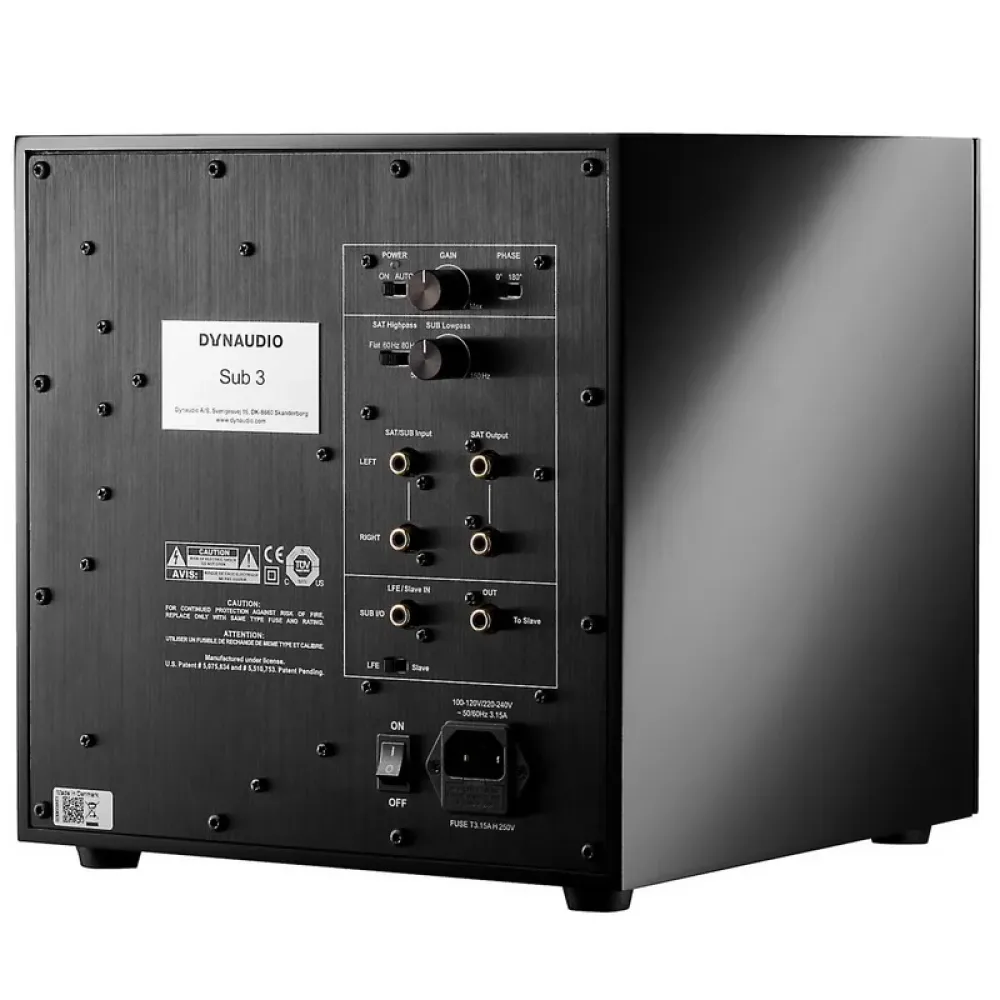 Dynaudio Sub 3 Satin Black