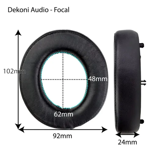 Dekoni Audio Elite Sheepskin Ear Pad Set Focal Elear, Clear, Utopia