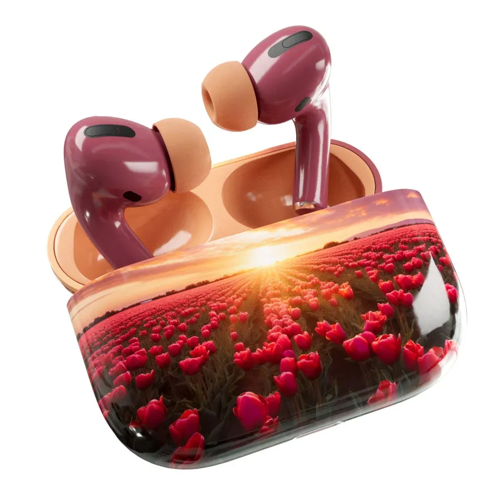 Apple AirPods Pro 2nd gen with MagSafe USB-C (2023) Tulip Fields