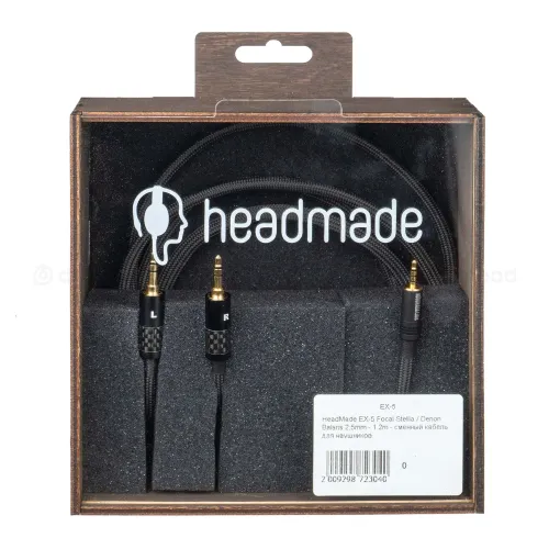 HeadMade EX-5 Focal Stellia Denon 2.5mm 1.2m
