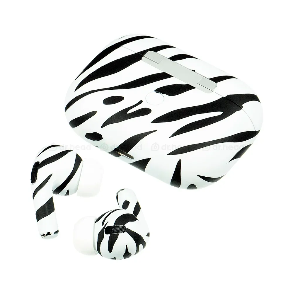 Apple AirPods Pro 2nd gen with MagSafe USB-C (2023) Zebra