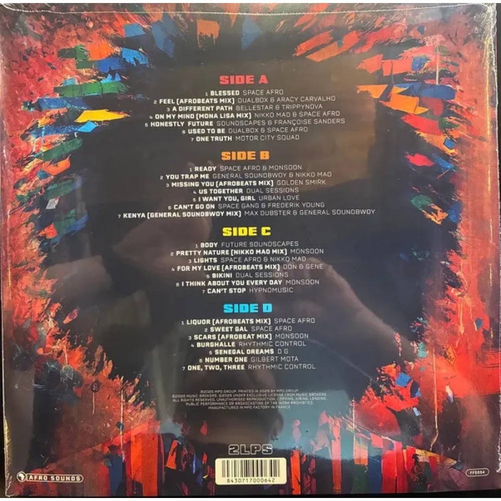 Various – Afrobeats - Red Splatter - 2LP