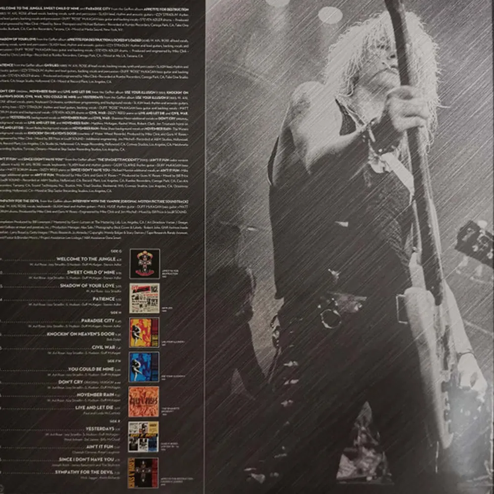 Guns N Roses Greatest Hits (Red/Black Splatter) LP