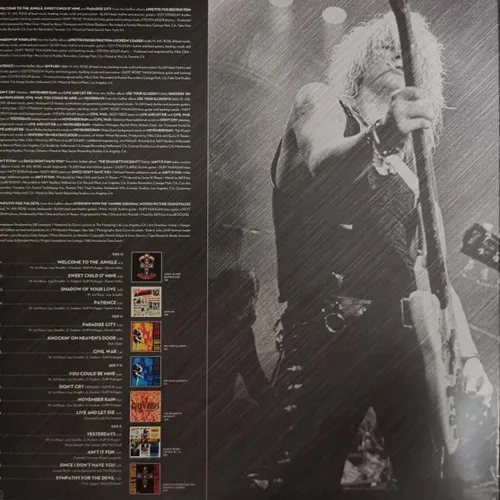 Guns N Roses Greatest Hits (Red/Black Splatter) LP