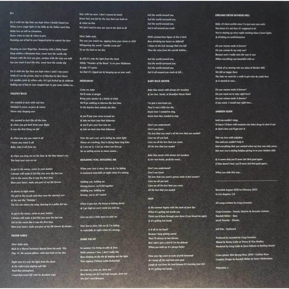 Cigarettes After Sex – X's LP