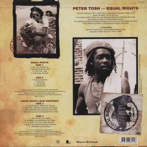 Peter Tosh - Equal Rights LP