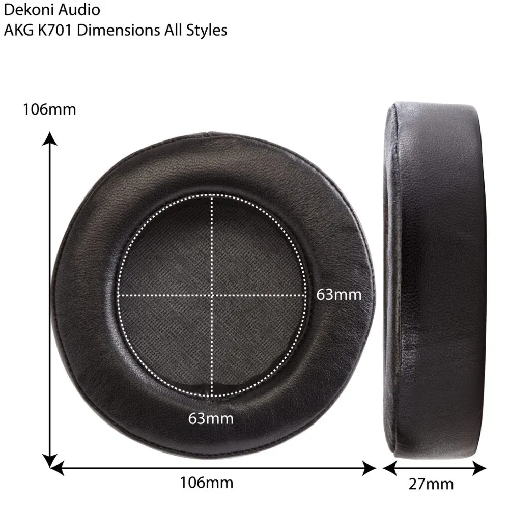 Dekoni Audio Elite Hybrid Ear Pad Set for AKG K701