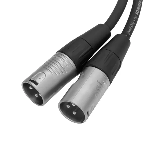HeadMade Pro 2RCA - 2XLR-m Black 1m