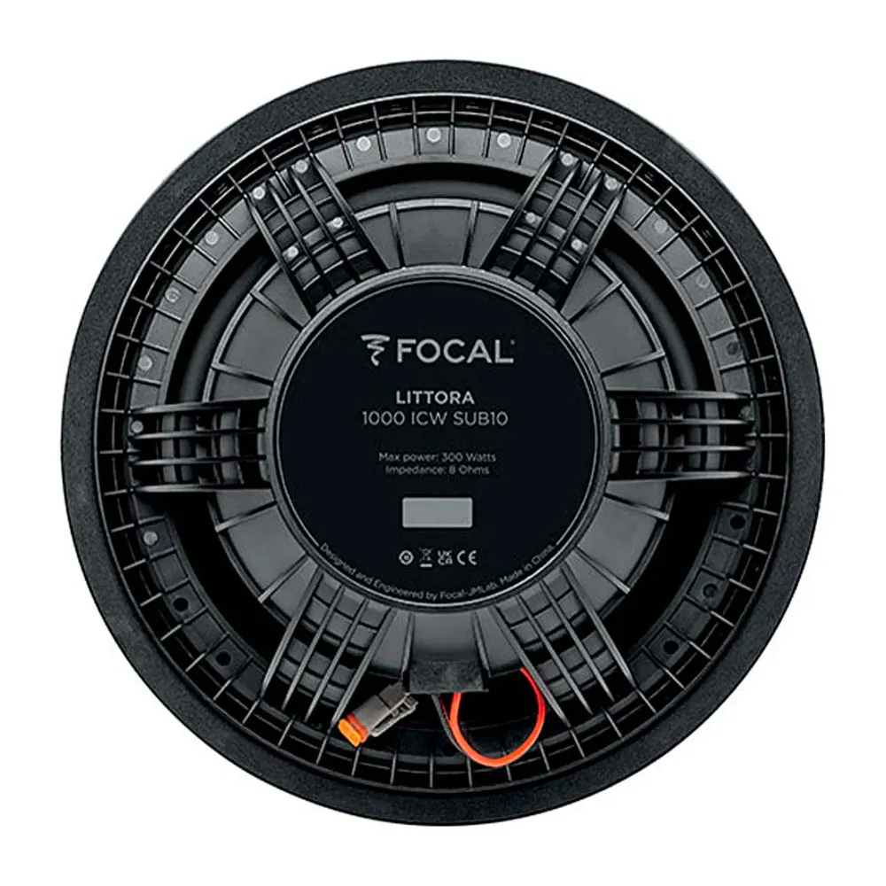 Focal Littora 1000 ICW SUB10 Black