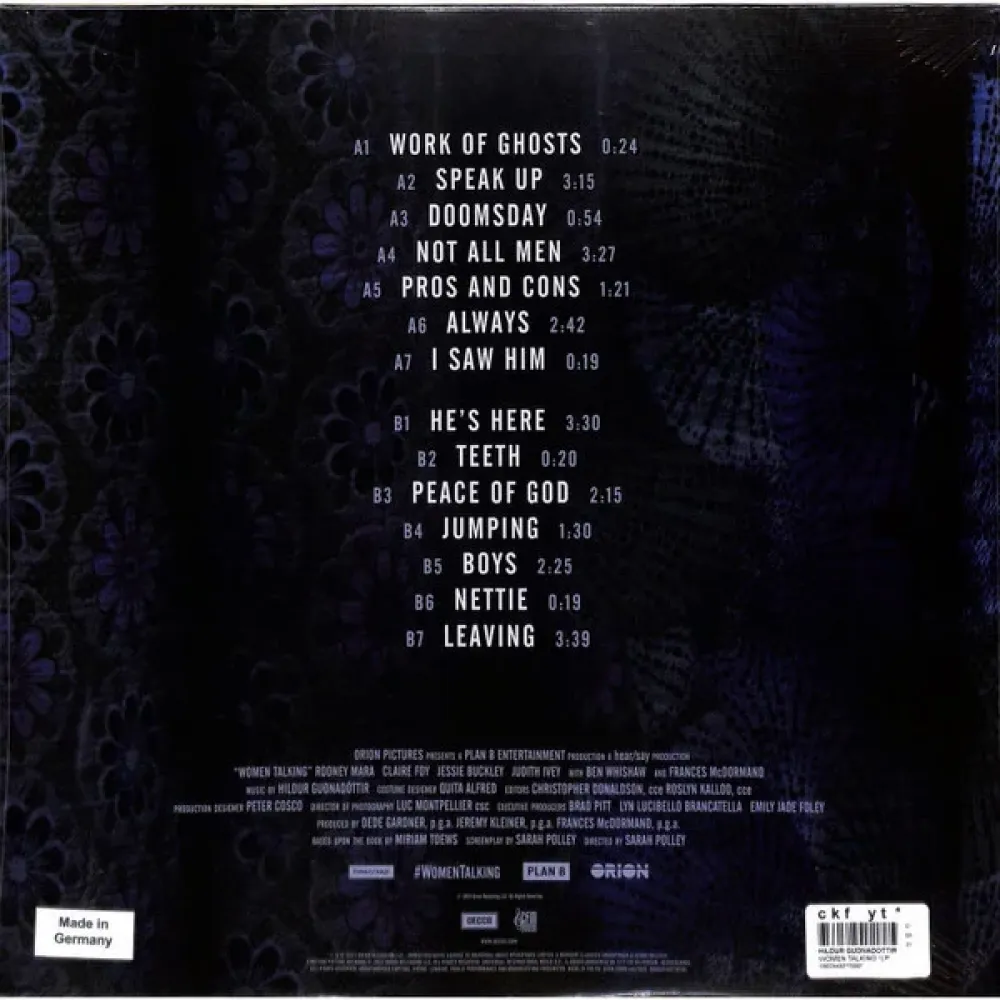 OST Women Talking – Hildur Gudnadottir LP