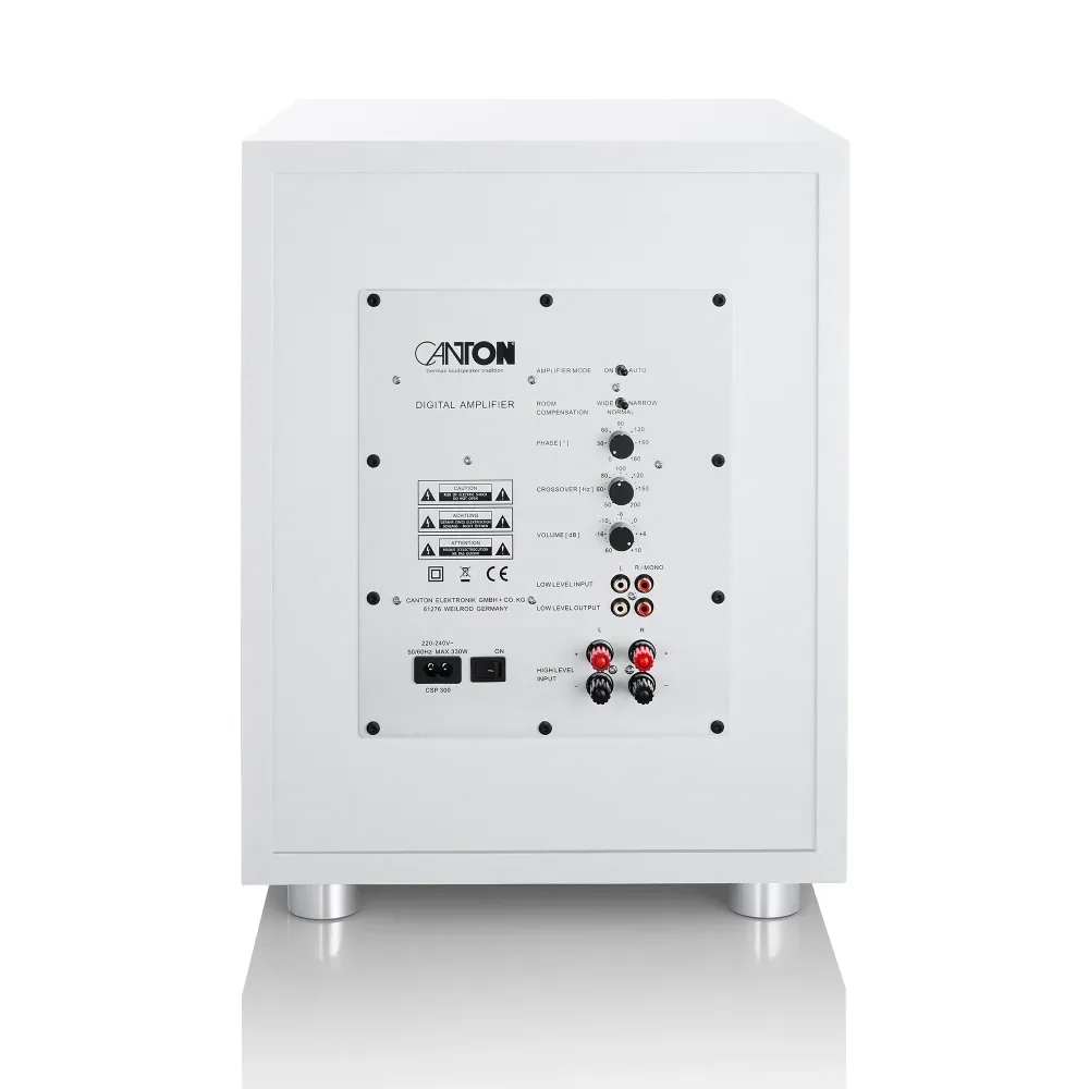 Canton Power Sub 12 White