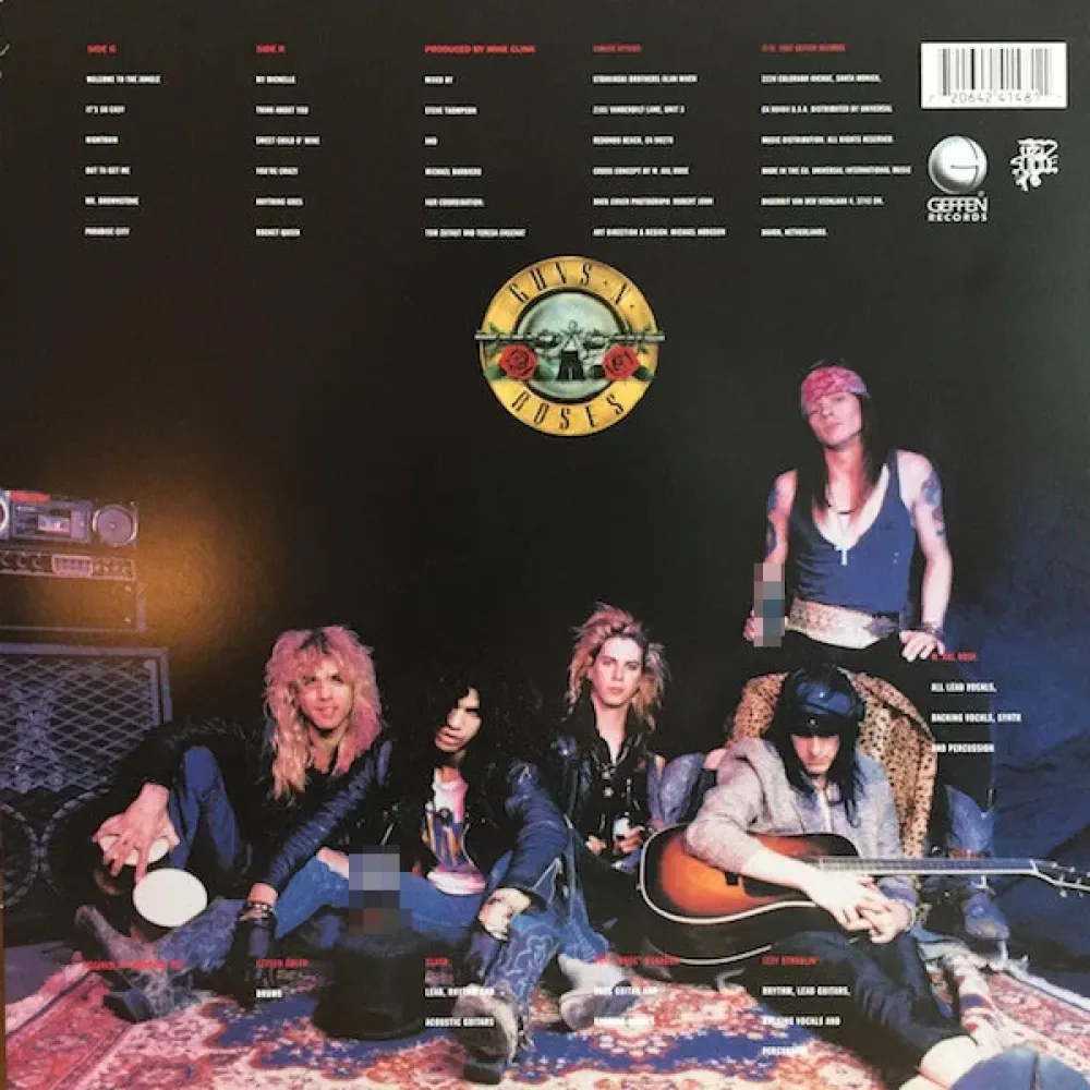 Guns N' Roses - Appetite For Destruction LP