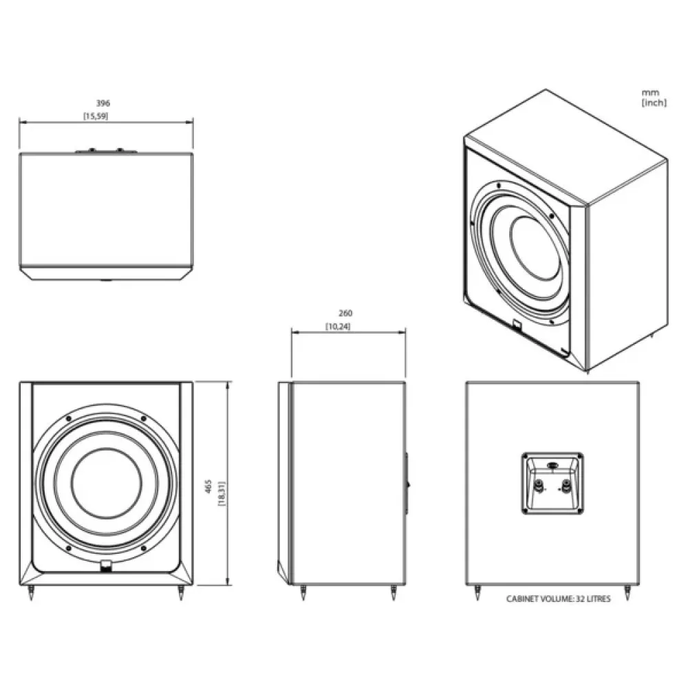 Bowers & Wilkins CT SW12