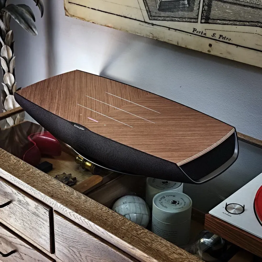 Sonus Faber Omnia Walnut + TEAC TN-400BT-X Walnut