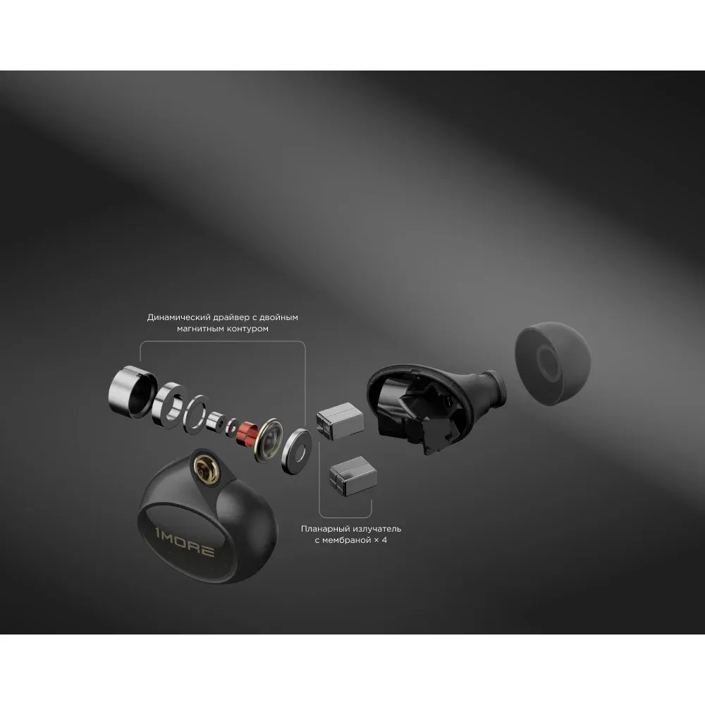 1MORE Penta Driver Black