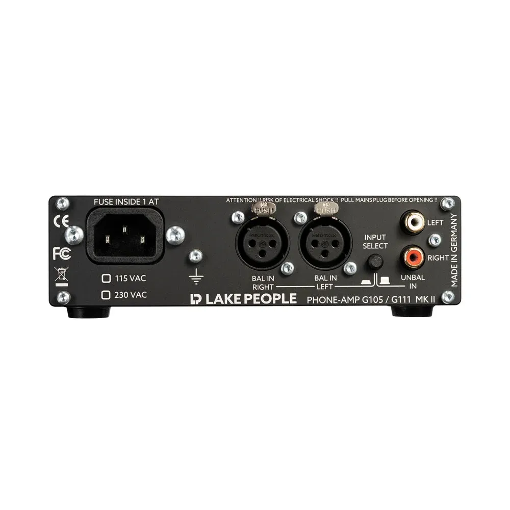 Lake People G111 Mk II Phoneamp Black