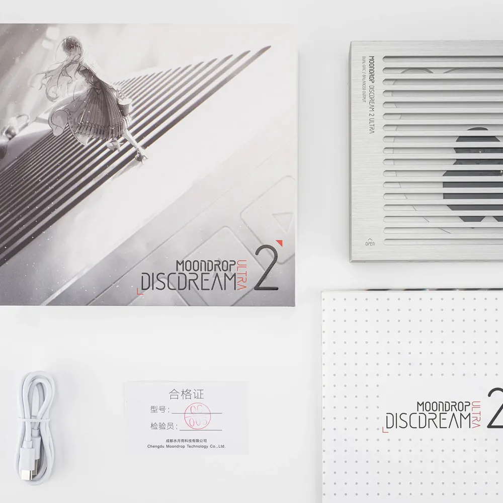 MoonDrop Discdream 2 Ultra Silver