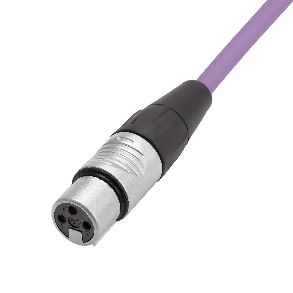 HeadMade Pro XLR-F - XLR-M Purple 3m